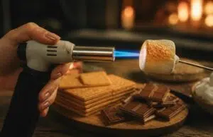 découvrez la technique ultime pour griller un chamallow avec un chalumeau de cuisine et réussir des s'mores parfaits à chaque fois. astuces simples et résultats gourmands garantis !