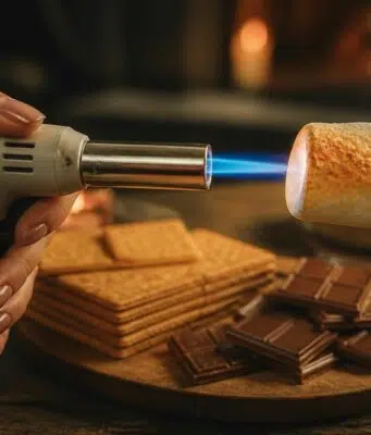 découvrez la technique ultime pour griller un chamallow avec un chalumeau de cuisine et réussir des s'mores parfaits à chaque fois. astuces simples et résultats gourmands garantis !
