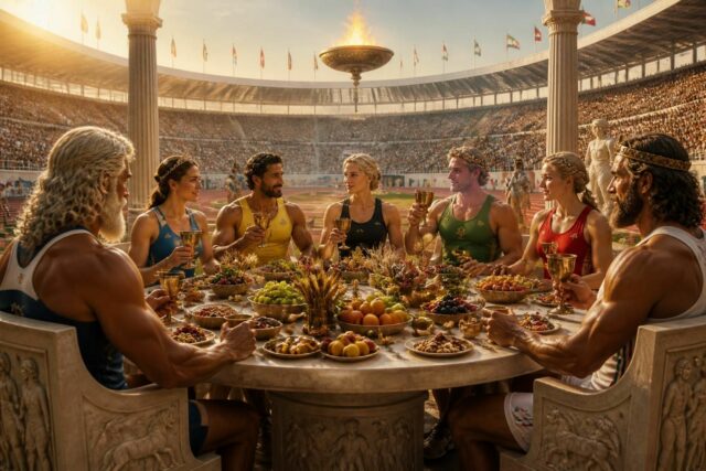 L'importance de la Cene ou le festin des dieux aux JO pour la culture sportive découvrez comment 'l'importance de la cène ou le festin des dieux aux jo' célèbre la fusion entre art et sport, symbolisant la richesse culturelle des jeux olympiques.
