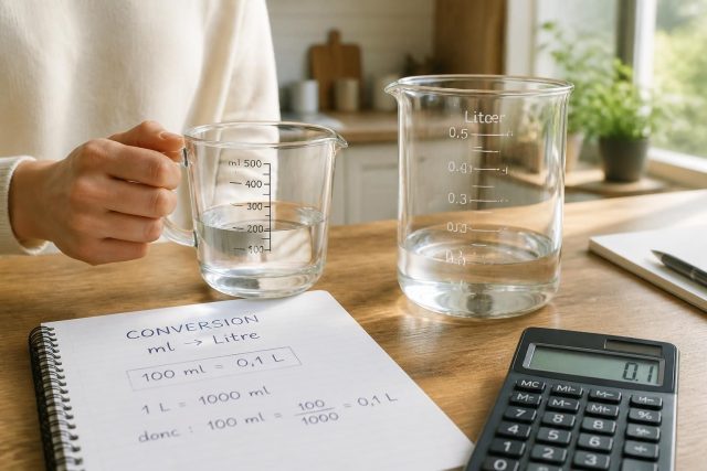 Comment la conversion 100ml en litre peut transformer vos mesures découvrez comment convertir 100 ml en litre peut simplifier et optimiser vos mesures pour des résultats précis et efficaces.