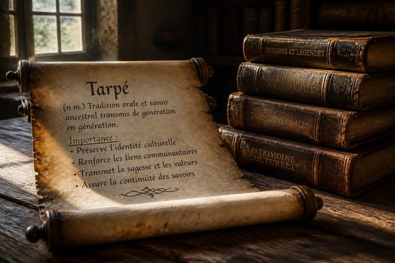 découvrez la définition de tarpé et comprenez son importance dans différents contextes pour mieux appréhender ce concept essentiel.